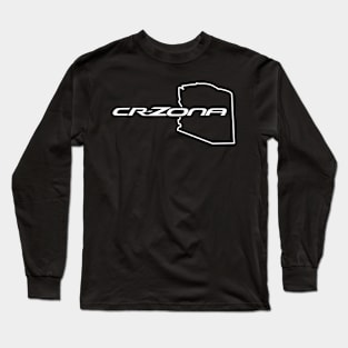 CRZONA - white ink Long Sleeve T-Shirt